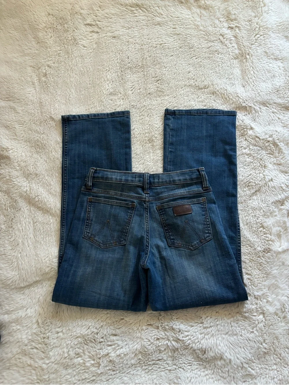 Wrangler Retro Relaxed Boot Cut Girls Jeans Size 14